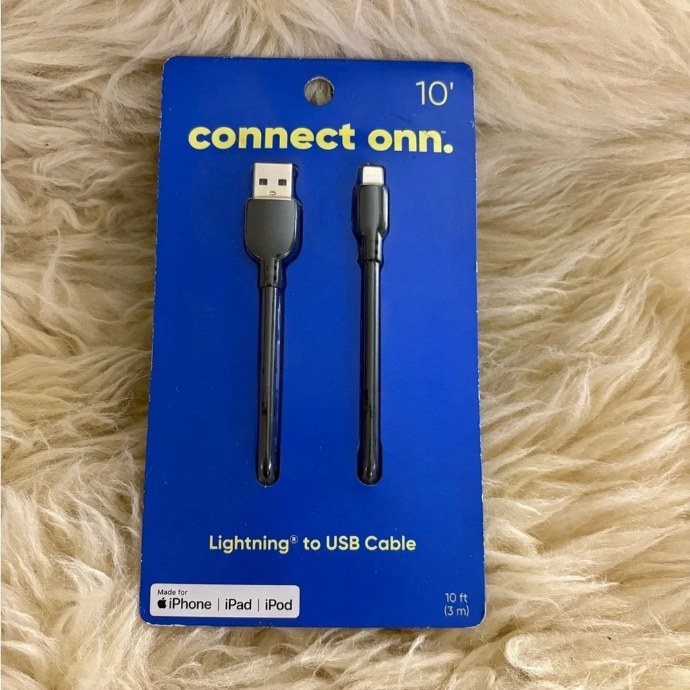 NWT On Running Black Lightning to USB Cable